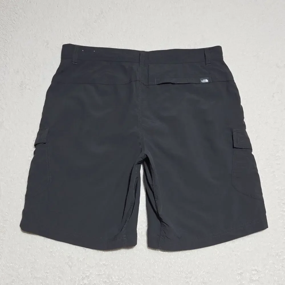 The North Face Mens Hiking Ripstop Cargo Shorts Size 36 x‎ 10 Dark Gray Outdoor